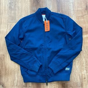 Deus Ex Machina Mens XS Garth Baomber Jacket Blue